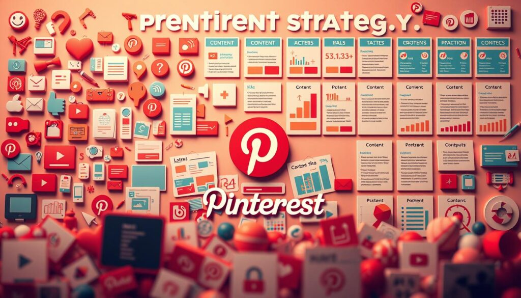 Pinterest Content Strategy Visualization